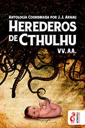 Portada antología Herederos de Cthulhu