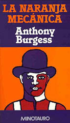 Portada La naranja Mecánica, Anthony Burgess
