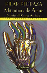 Portada Máquinas de amar. Secretos del cuerpo artificial, Pilar Pedraza